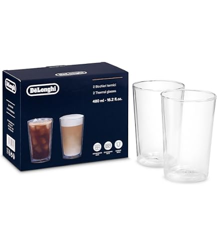 Amazon.com | De'Longhi Trio Gift Set of 2 Cappuccino, 2 Thermal